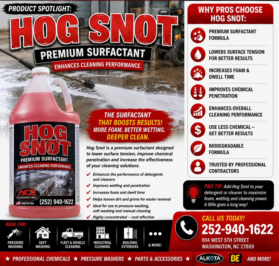 Hog Snot — Premium Surfactant