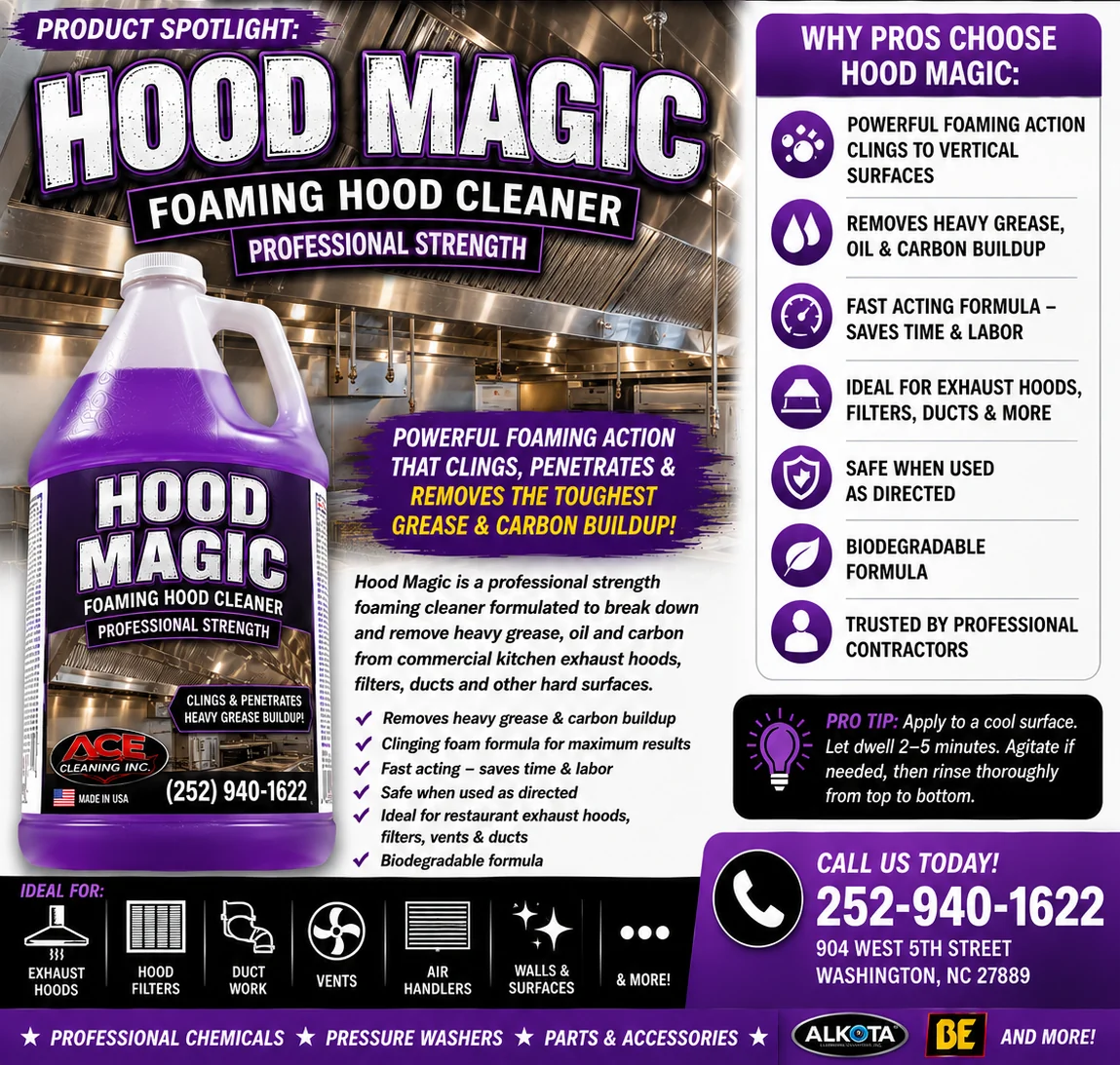 Hood Magic — Foaming Hood Cleaner